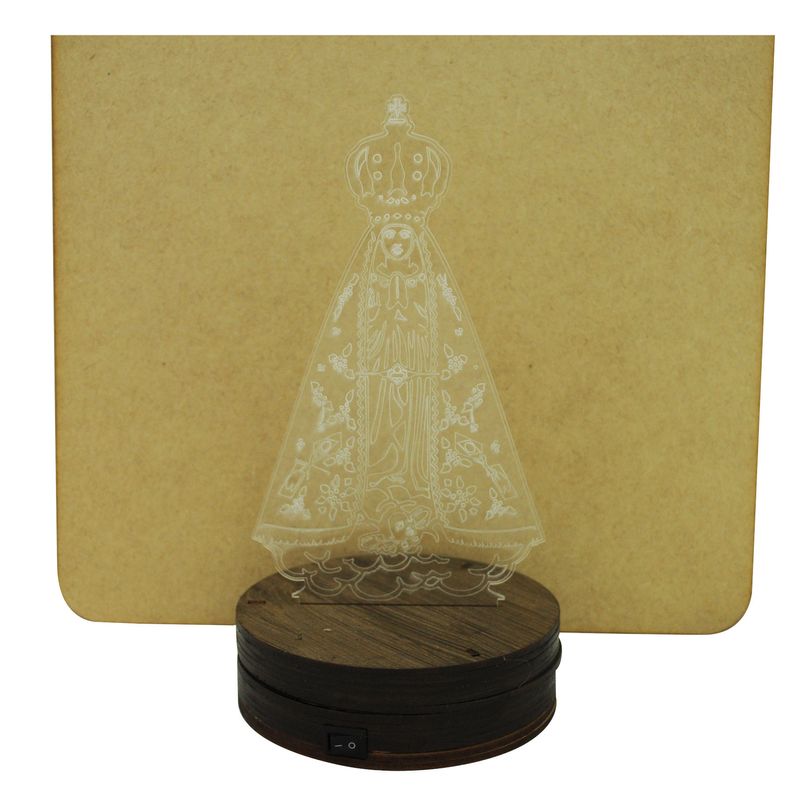 LUMINARIA_IMAGEM_NOSSA_SENHORA_APARECIDA_LED_ACRILICO