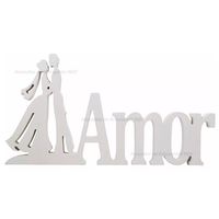 Palavra-Amor-Casal-Noivos-Pintado-34x18x15-Mdf-Madeira