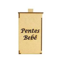 Pote-Porta-Pente-Bebe-75x75x13-Mdf-Madeira-Cru
