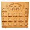 Quadro-Colecao-Moedas-Olimpiadas-235x4x245-Mdf-Madeira