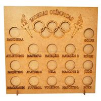 Quadro-Colecao-Moedas-Olimpiadas-235x4x245-Mdf-Madeira