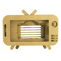 Kit-5-Porta-Celular-e-Amplificador-Formato-Televisao-Laser-Mdf-Madeira