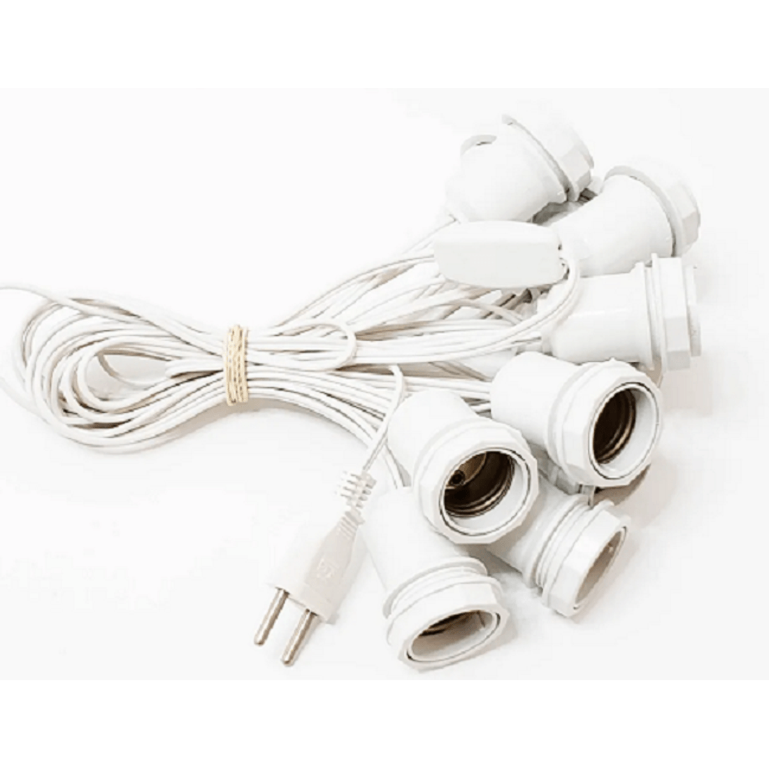 Fiação Para Camarim Ou Ring Light Completa Com 8 Soquetes Bivolt - atacadaodoartesanatomdf