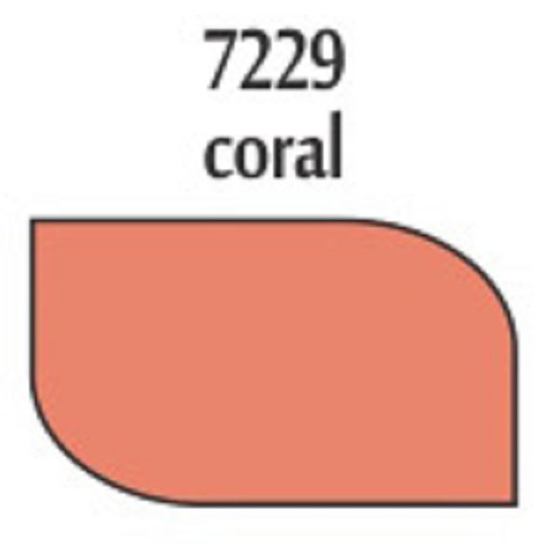Tinta Pva Para Artesanato Fosca 37ml Tons Escuros True Colors CORAL