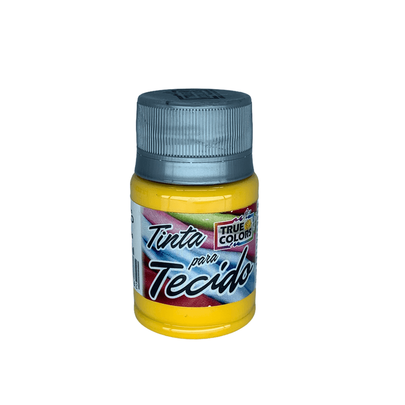 Tinta Para Tecido Tons Claros 37ml True Colors AMARELO OURO