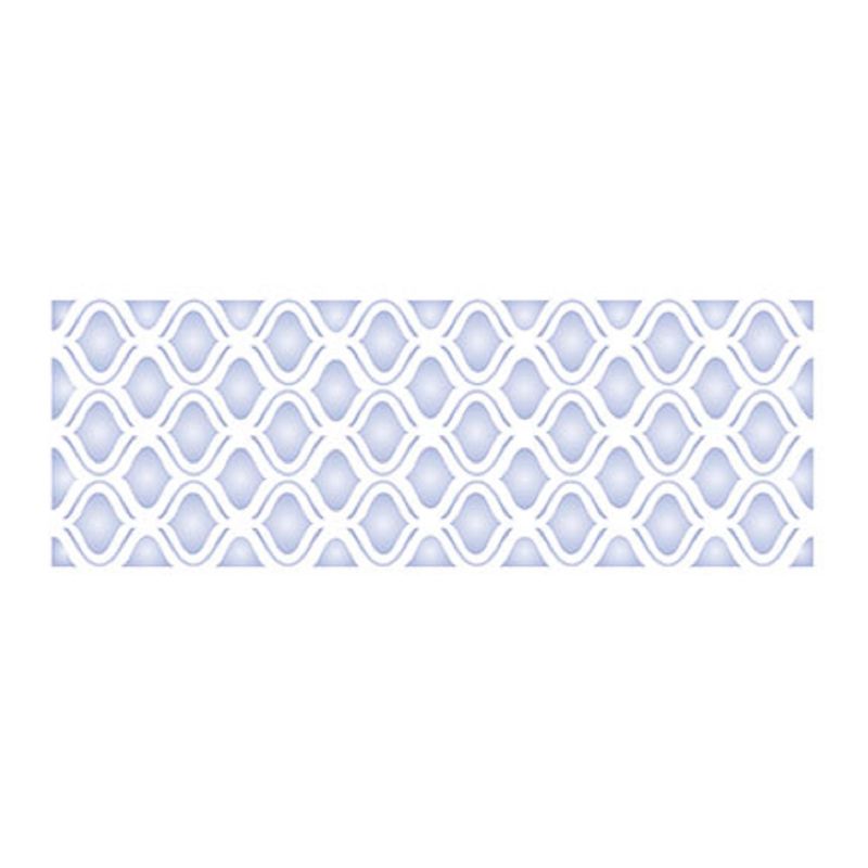 Stencil Pintura Simples Estampa Abstrato 17x6,5 Stp-076 - Litoarte