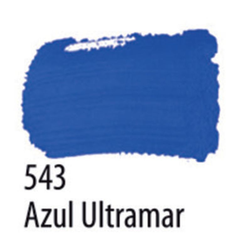 Tinta Pva Fosca Cores Escuras para Artesanato 37ml - Acrilex 543 - AZUL ULTRAMAR