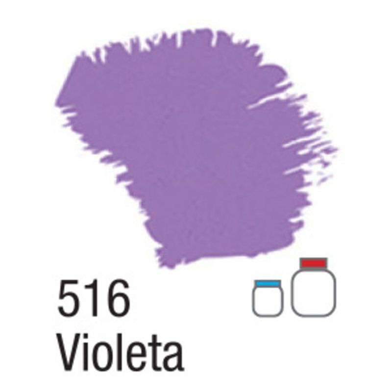 Tinta Acrílica Fosca Nature Colors Cores Escuras 60ml Acrilex VIOLETA