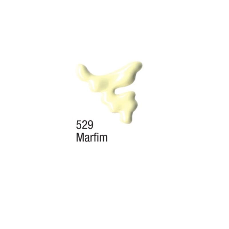 Tinta Dimensional Brilhante Relevo 3d 35 Ml Acrilex MARFIM