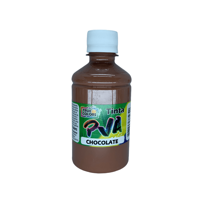 Tinta Pva Fosco Cores Escuras 250ml True Colors CHOCOLATE