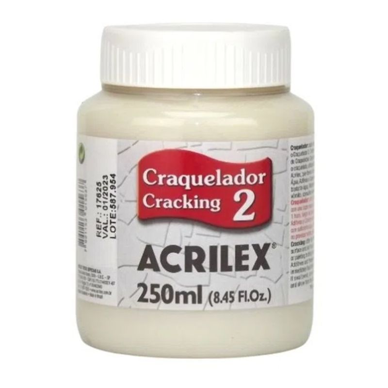 Verniz Base 1 Craquelex Color 250ml Incolor Acrilex