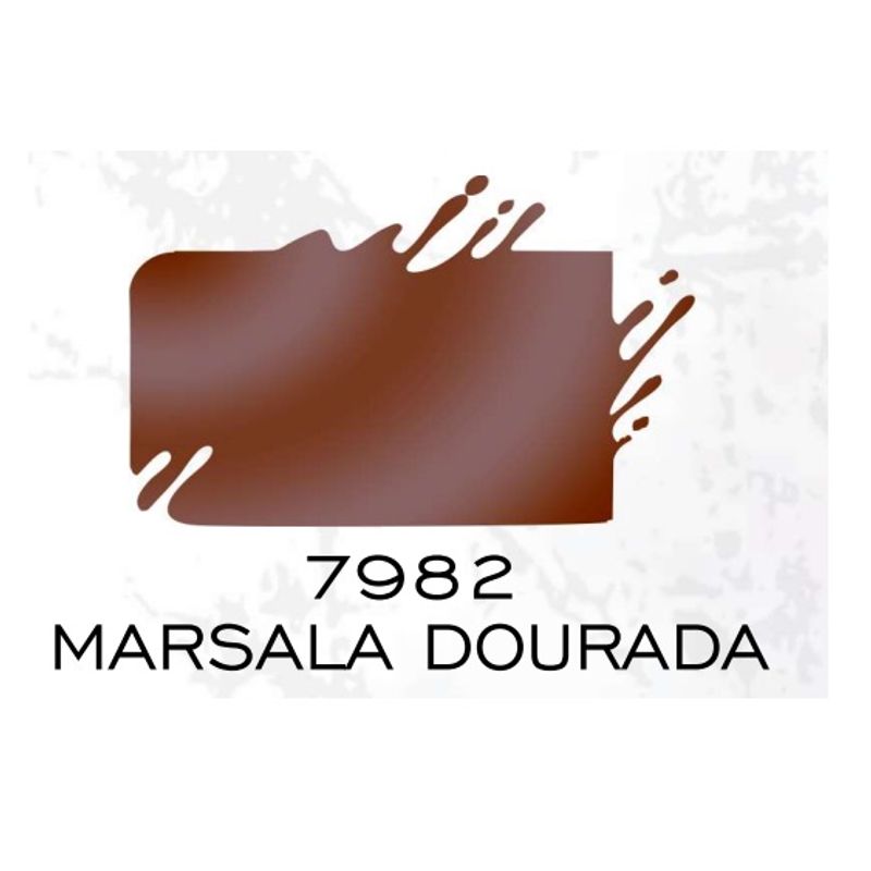 Tinta Pva Metal 100 Ml Artesanato True Colors MARSALA