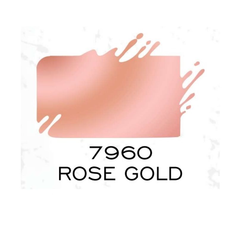 Tinta Pva Metal 100 Ml Artesanato True Colors ROSE GOLD