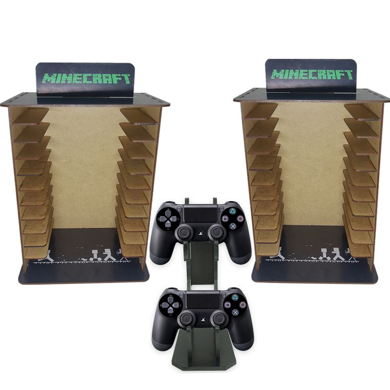Kit 2 Porta 11 Jogos Físico Mobile Game + Suporte Controle 22x16,3x29,4 Mdf Madeira Adesivada Kit 2 Porta 11 Jogos Físico Minecraft + Suporte Controle 22x16,3x29,4 Mdf Madeira Adesivada Kit 2 Porta 11 Jogos Físico Mobile Game + Suporte Controle 22x16,3x29,4 Mdf Madeira Adesivada Kit 2 Porta 11 Jogos Físico Minecraft + Suporte Controle 22x16,3x29,4 Mdf Madeira Adesivada