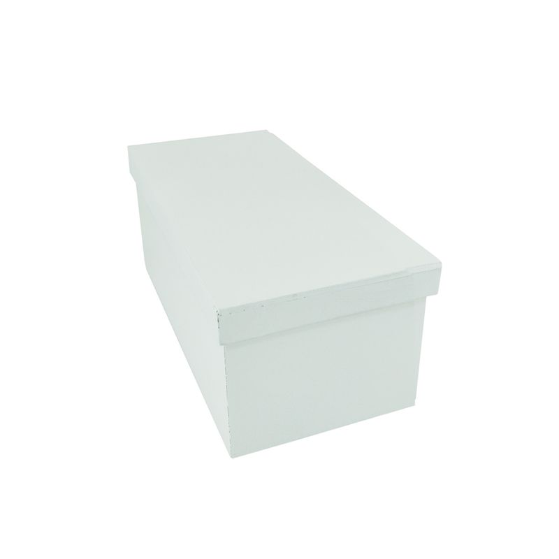 Caixa para Mini Chandon 22x8x8 Madeira Mdf Madeira Pintado BRANCO