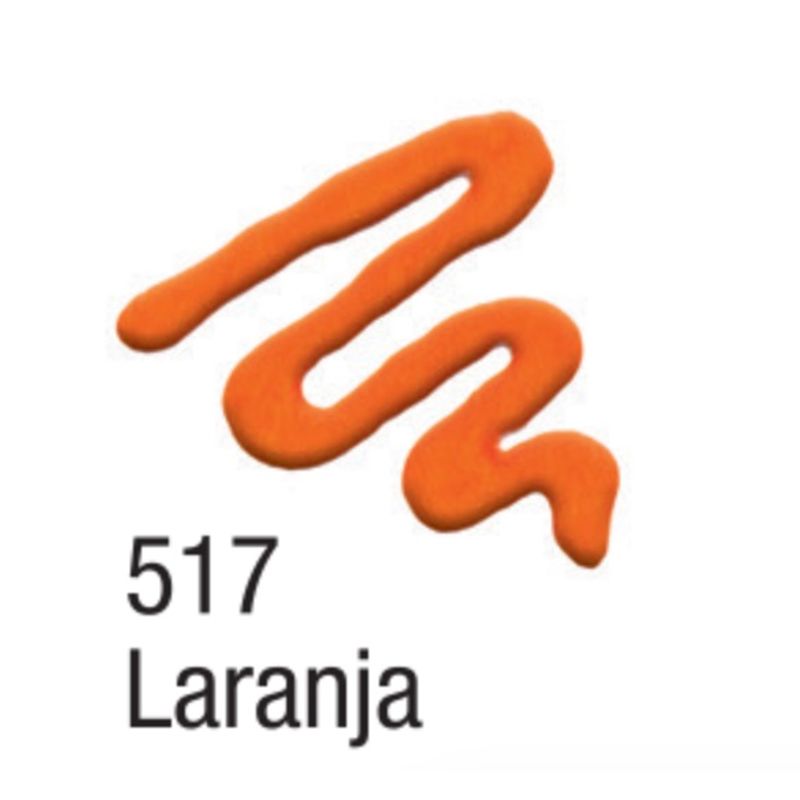 Tinta Para Tecido Acripuff Expansão a Calor 35ml Acrilex LARANJA