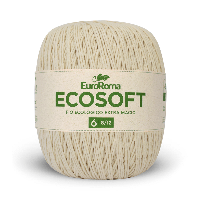Barbante Ecosoft 8/12 452mt Euroroma CRU