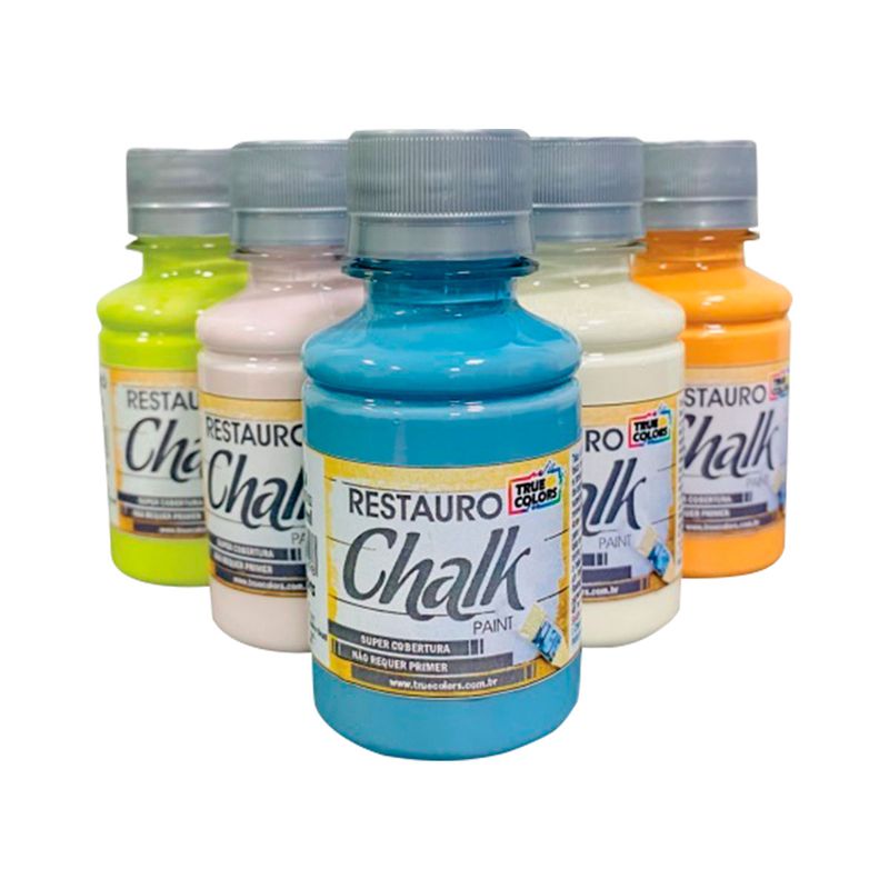 Tinta Restauro Chalk 100ml True Colors ALHO PORÓ