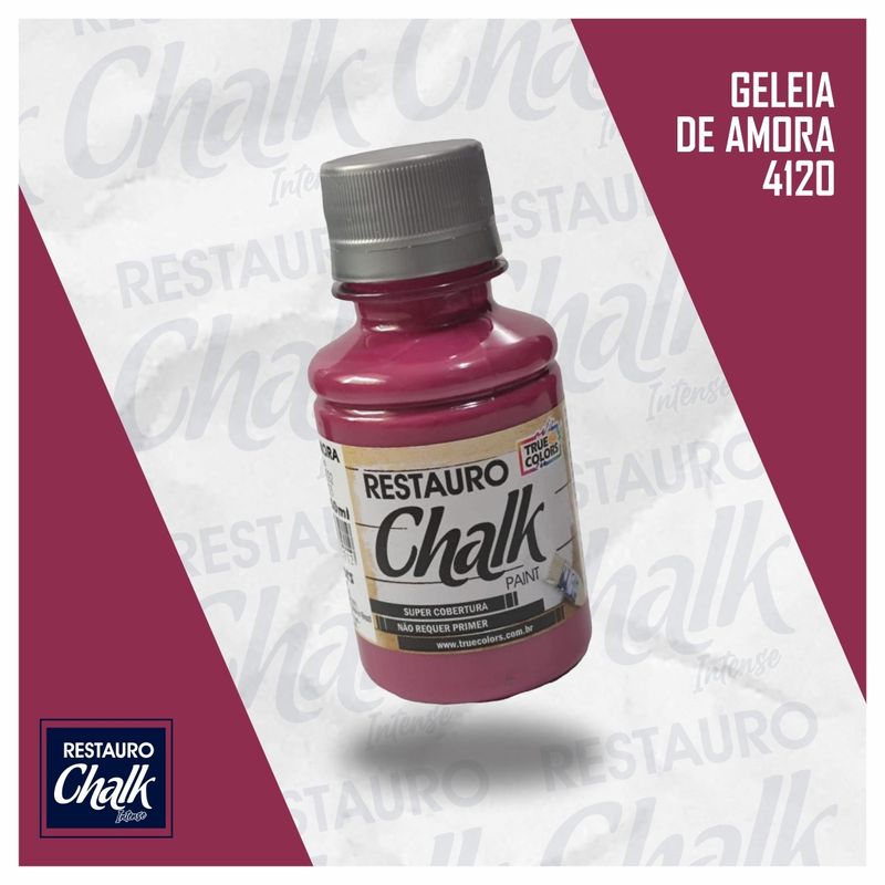 Tinta Restauro Chalk Intense 100ml True Colors GELEIA DE AMORA