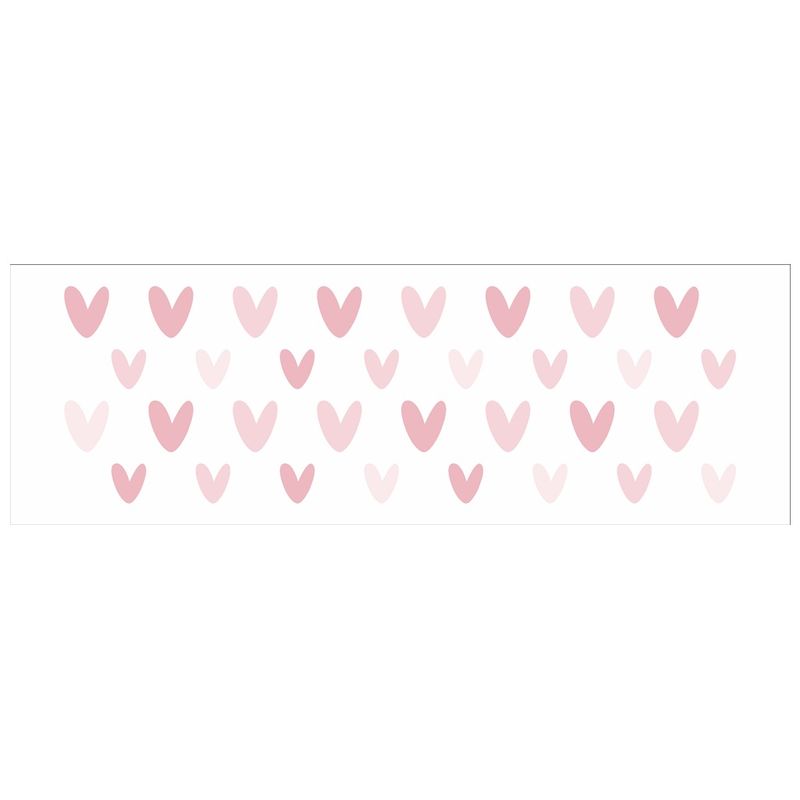 Stencil Pintura Estamparia Corações 10x30 3191 Opa