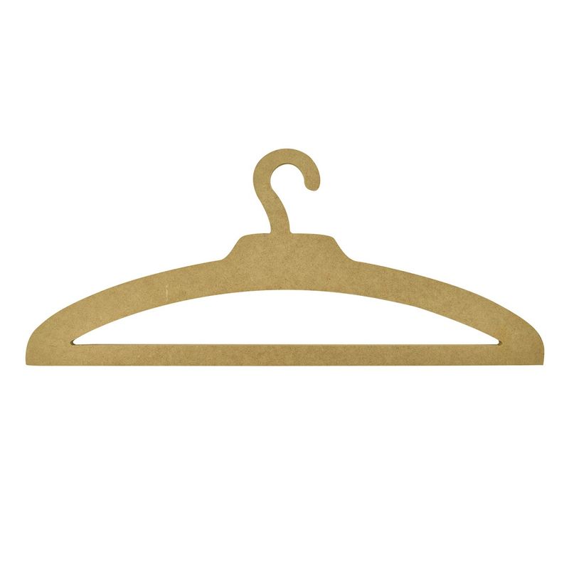 Cabide com Base para Roupa 41x17mdf 9mm Madeira
