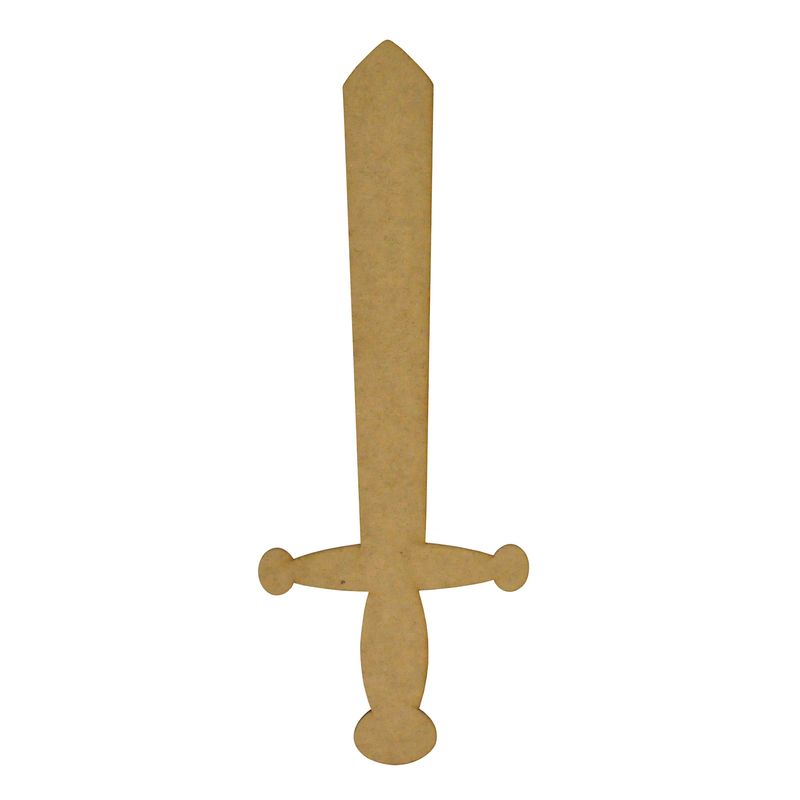 Espada para Lembrancinha ou Decoração 50cm Mdf Madeira