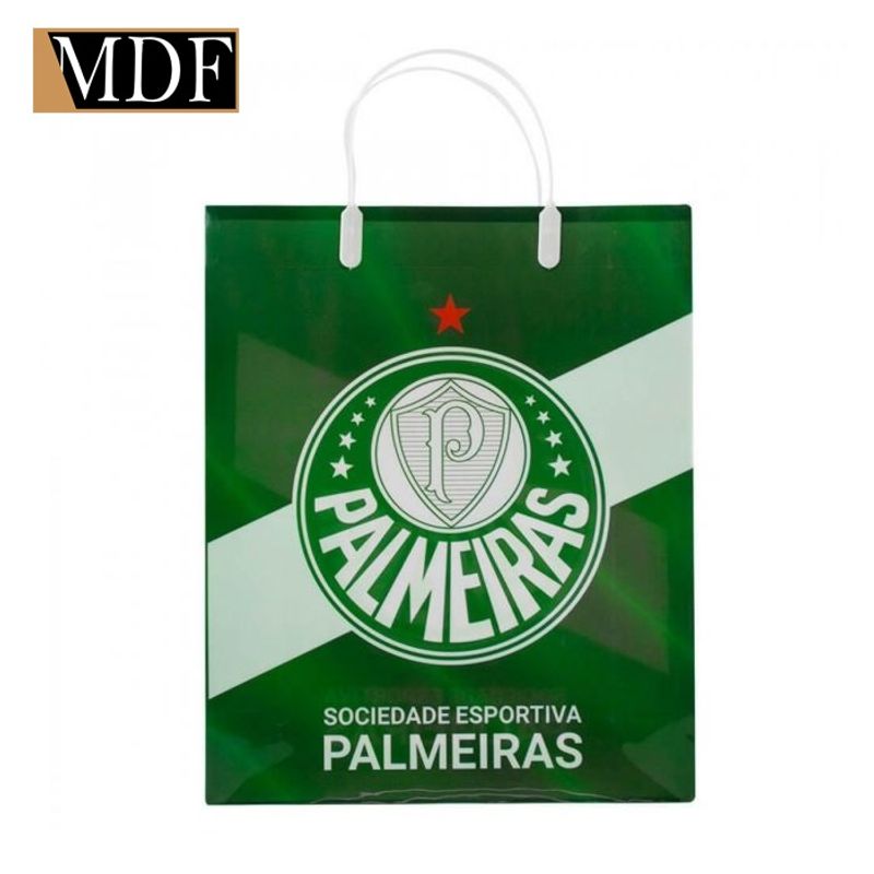 Sacola de Presentes 33x9x27cm Oficial Palmeiras