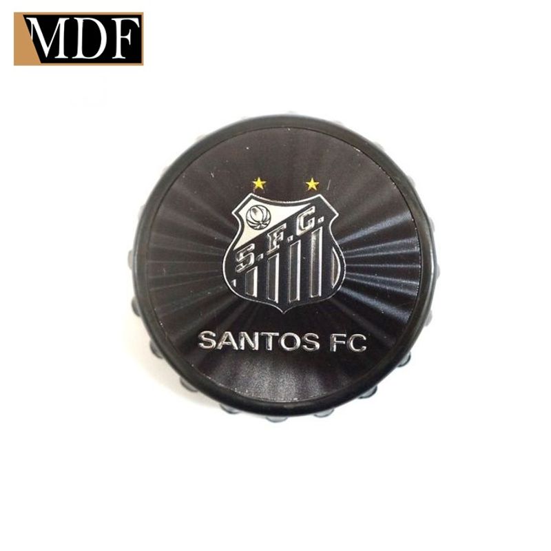 Abridor de Garrafas Tampão 3d Oficial Santos