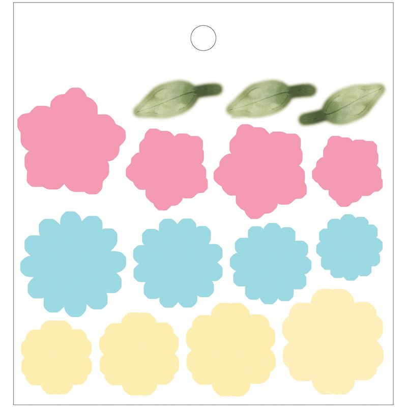 Kit 3 Apliques Scrap Embelezadores Natal 15,1x13,1cm Sde-090 Flores do Campo Litoarte