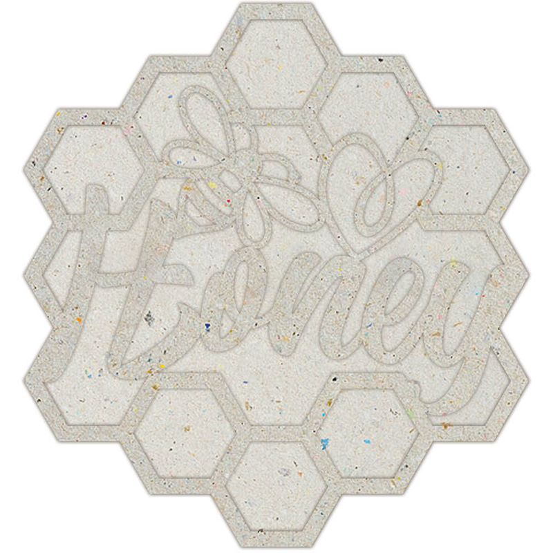 Shaker Box Sbl-002 Coleção Doce Momentos Favo 10x10cm Litoarte