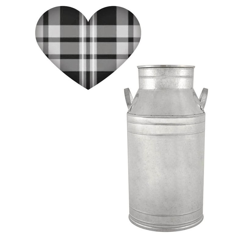 Aplique Decoupage Coleção Farm Leiteira Apm4-487 em Papel e Mdf 4cm Litoarte