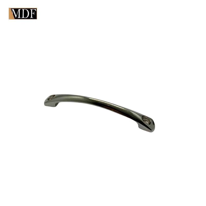 Puxador Liso 8,7 X 1cm Caixa e Bandeja Artesanato NÍQUEL