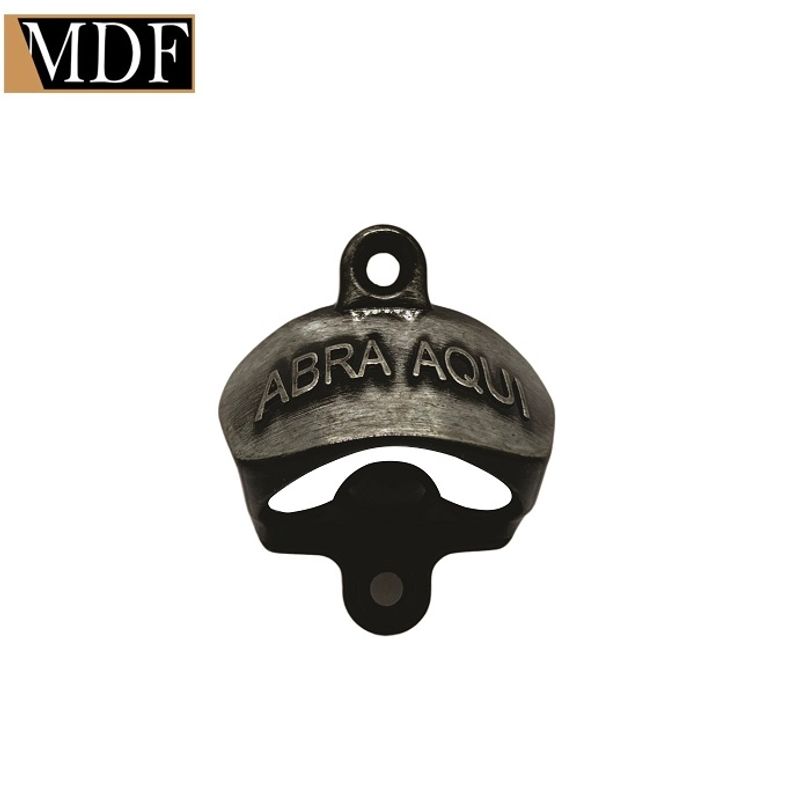 Kit 30 Abridor de Garrafa Abra Aqui Acessório Decoração Churrasco PRATA VELHO