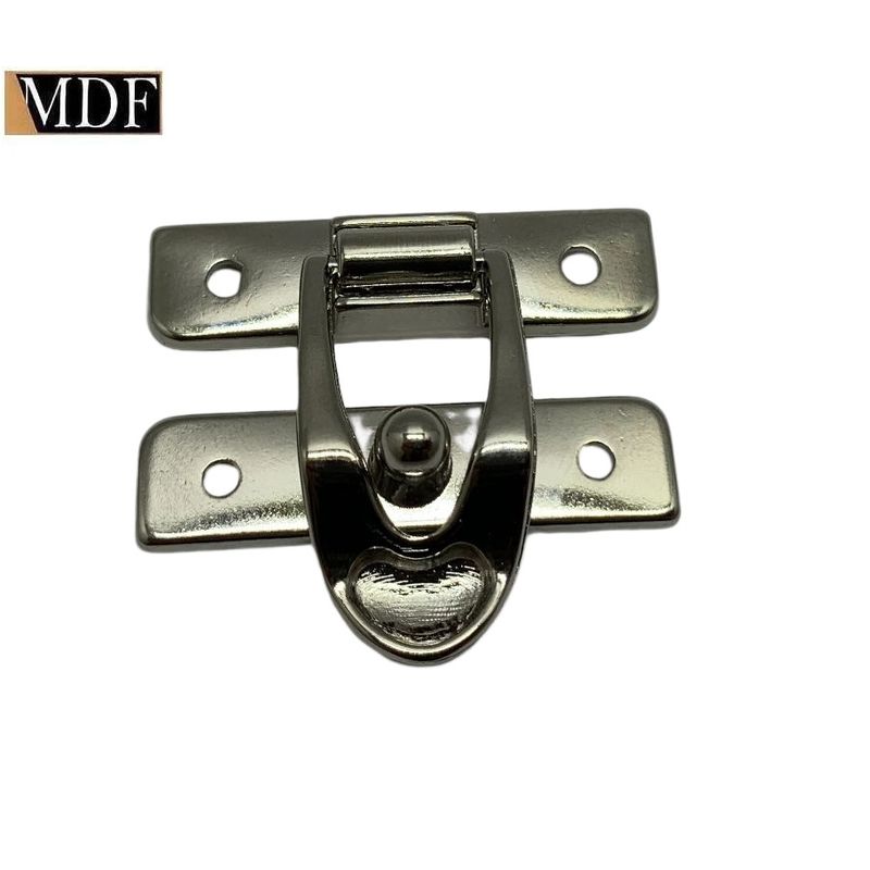 Kit 3 Fecho Classico para Caixa Artesanato NÍQUEL