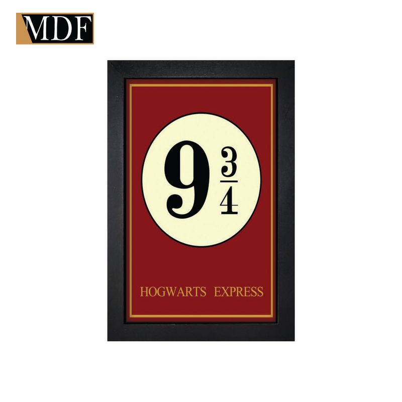 Quadro Decorativo Moldura Pintada Gel 9/34 30x20 Mdf Adesivado