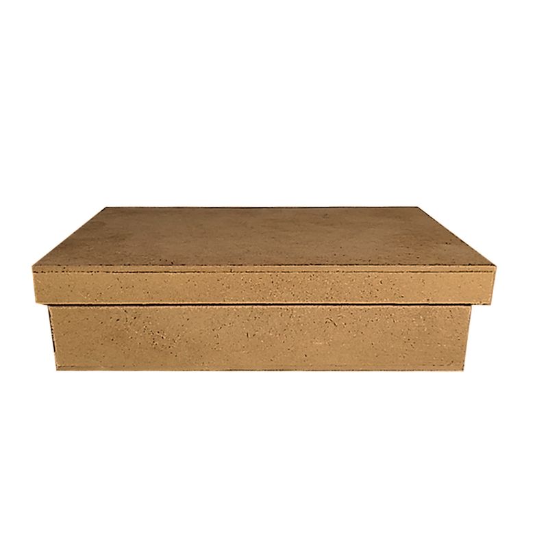 Caixa Retangular Tampa Sapato 20x12x5 Kit 10un Madeira Mdf