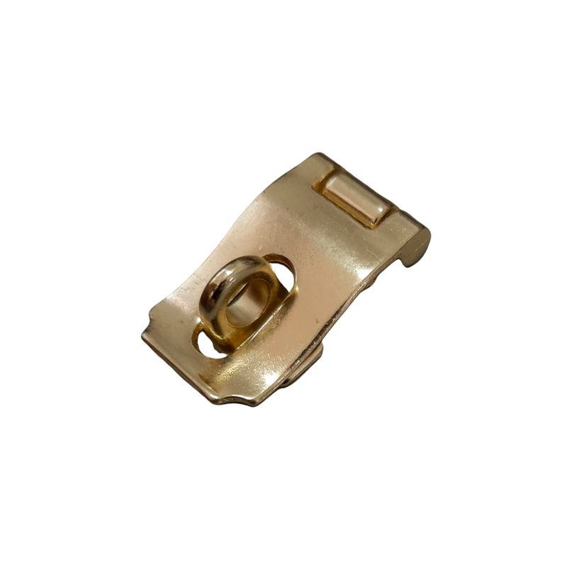 Kit 5 Fecho Cadeado Curvado para Caixa Artesanato DOURADO