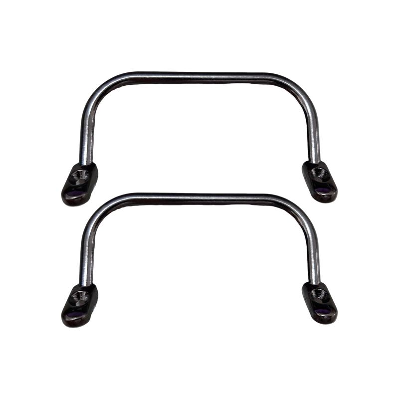 Alça Lateral para Bandeja Jogo 2 Peças 70x30mm Artesanato GRAFITE