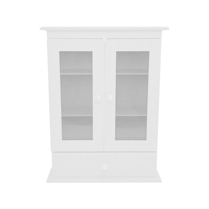 Porta Condimento com 1 Gaveta Tamanho Pequenho 25cm Mdf Madeira Pintado BRANCO