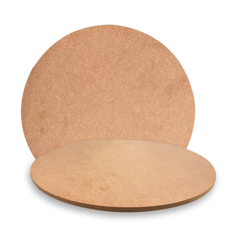 Suplá Souplat Liso 31cm Kit 6 Unidades Mdf 6mm Madeira