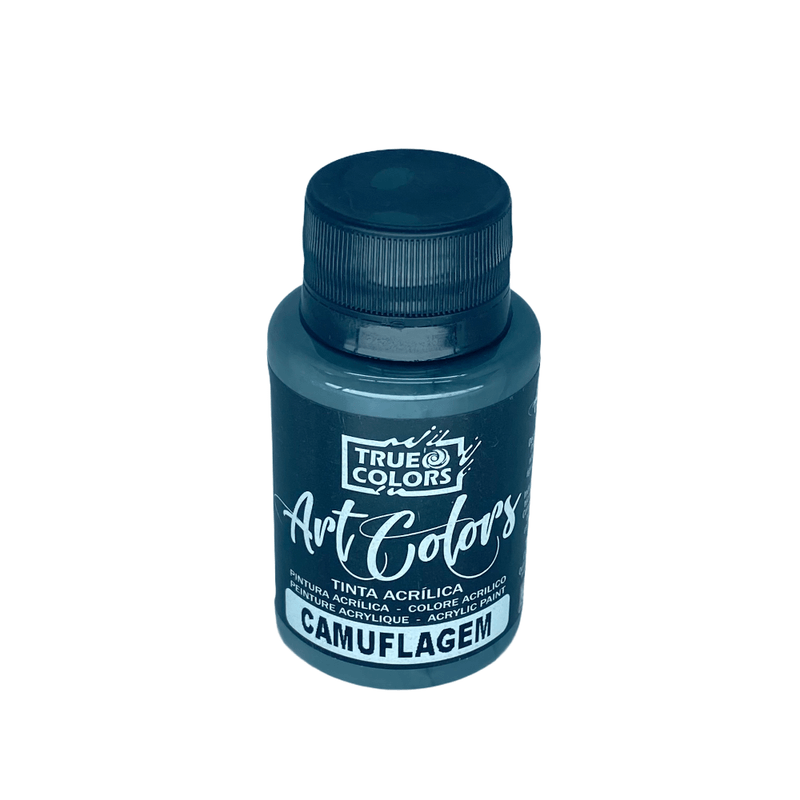 Tinta Acrílica Artcolors Intenso Cores Novas 100ml True Colors CAMUFLAGEM
