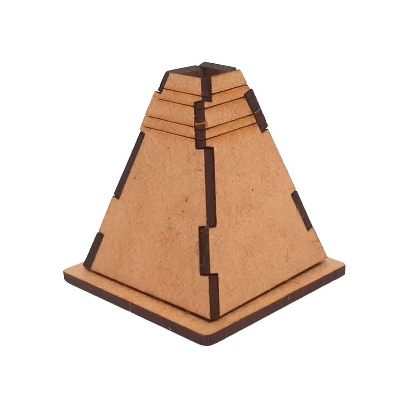 Obstáculo Cone para Pista Skate de Dedo Fingerboard Radical Mdf Madeira