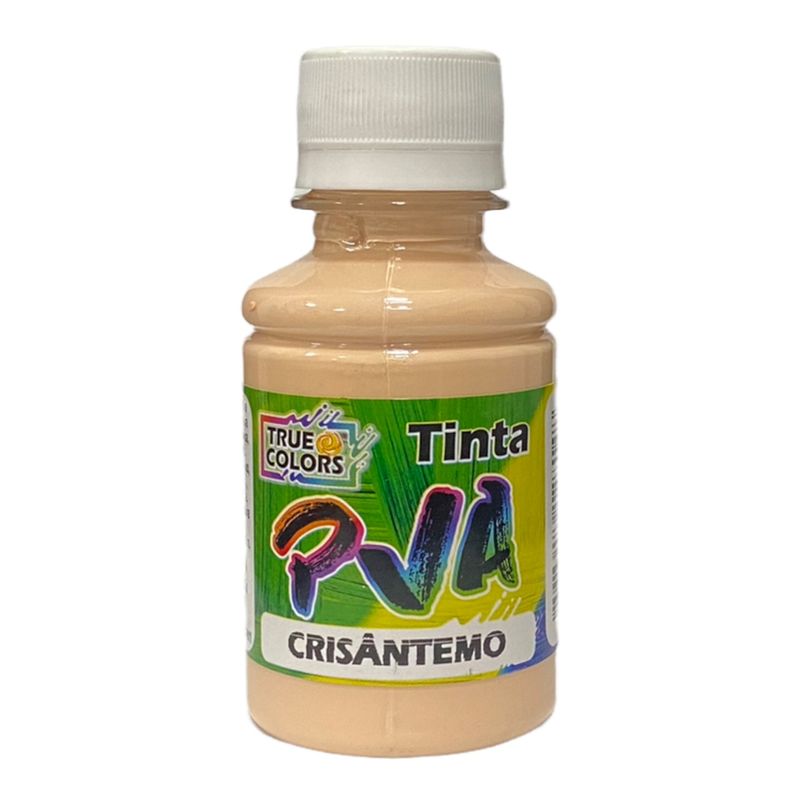 Tinta Pva Fosco Lançamento Novas Cores 100ml True Colors CRISÃ?NTEMO