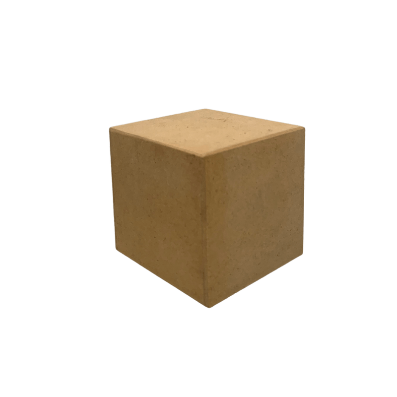 Cubo Decorativo Festa Aniversário 8x8x8cm Mdf Madeira