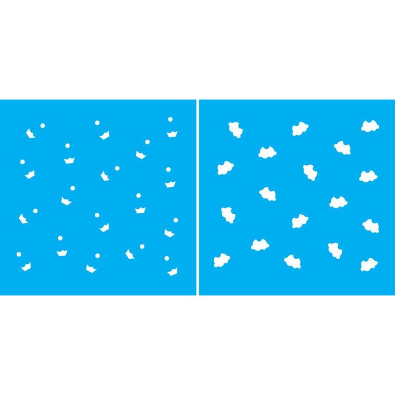Stencil Pintura Micro Cupcakes 1172 14x14 Opa