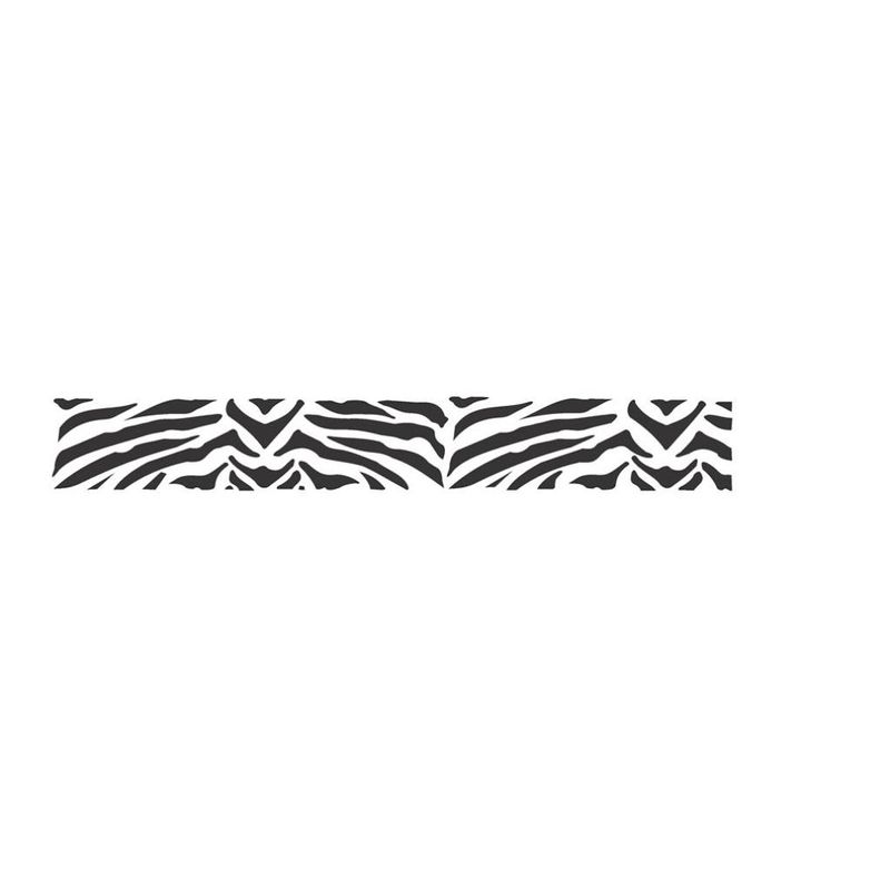 Stencil Pintura Pele de Zebra 0353 4x30 Opa