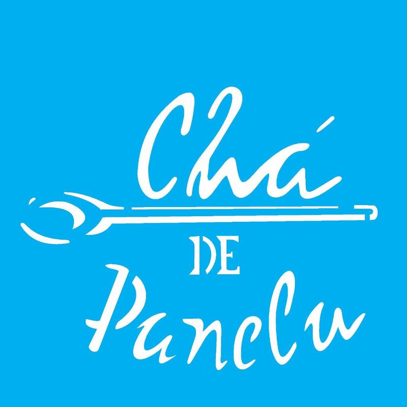 Stencil Pintura Chá de Panela 1824 14x14 Opa