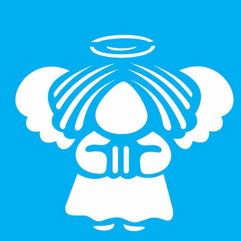 Stencil Pintura Anjinha 2110 14x14 Opa