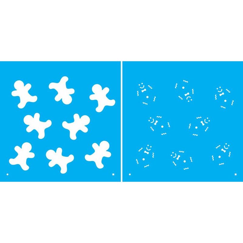 Stencil Pintura Ginger 2113 14x14 Opa