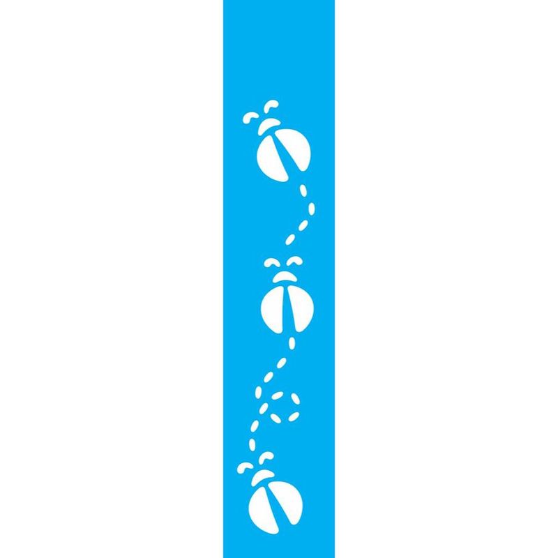 Stencil Simples Joaninhas Opa 0810 6x30